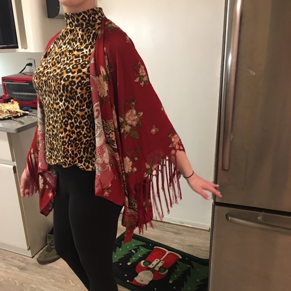 Cardigan 🎀 flower child Boho floral - Picture 2 of 8